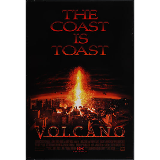 Volcano (1997) Original Movie Poster Rolled 27x40