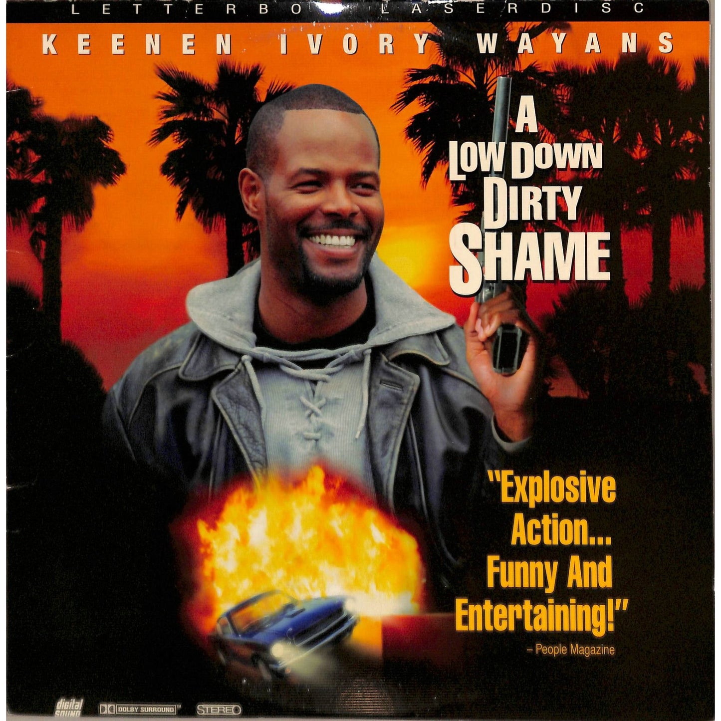 A Low Down Dirty Shame (1994) Laserdisc