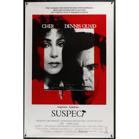 Suspect (1987) Original Single-sided Movie Poster Rolled 27x40