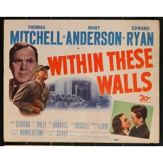 Within These Walls (1945) Original Lobby Card Movie Poster 11x14