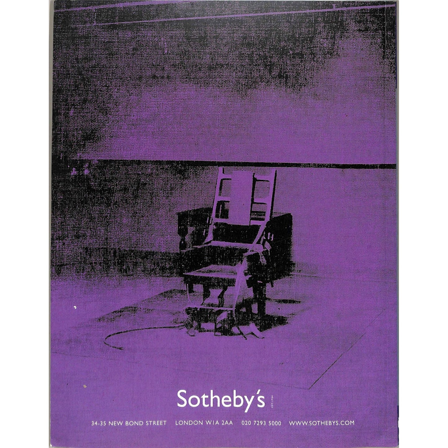 Sotheby's London Contemporary Art Auction Catalog June 26, 2002