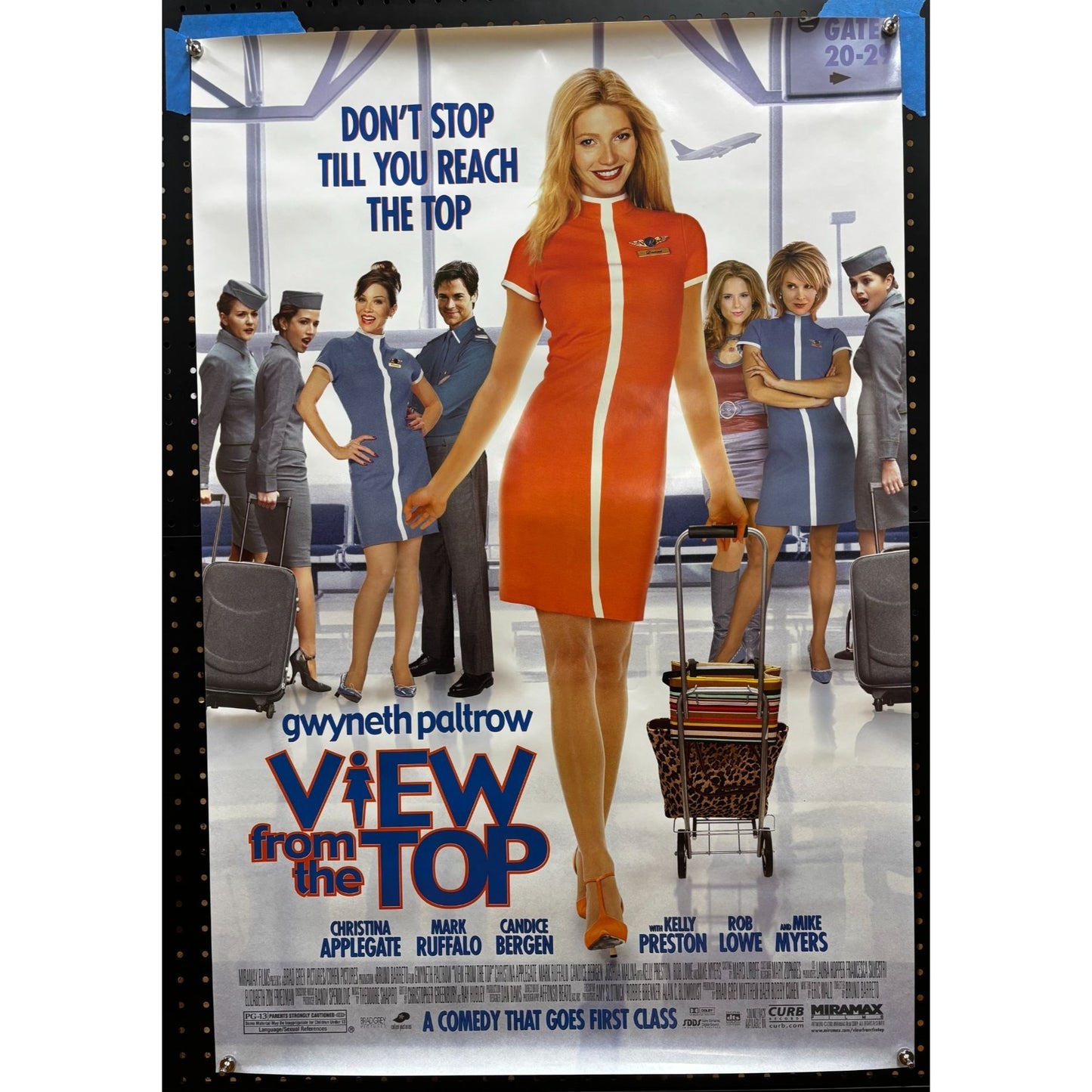 View from the Top (2003) Double-Sided, Original Rolled Poster (27x41)