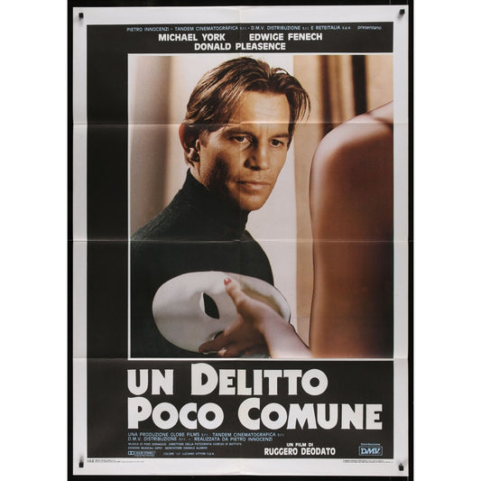 Phantom of Death (1987) Original Italian 1P Movie Poster Folded 39x55