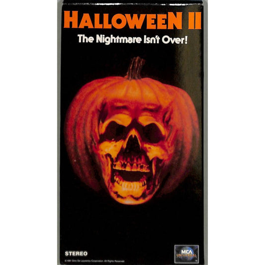 Halloween II The Nightmare Isn't Over! (1990) VHS Release
