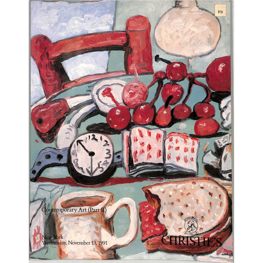 Christie's Contemporary Art Part 2 Auction Catalog November 13, 1991