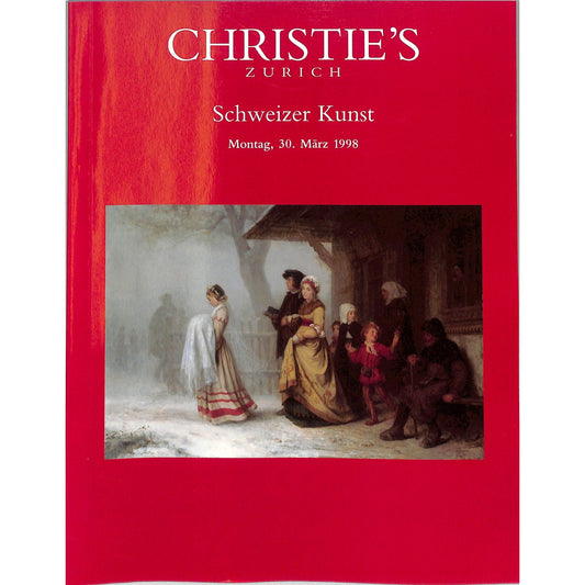 Christie's Schweizer Kunst Auction Catalog, March 30, 1998
