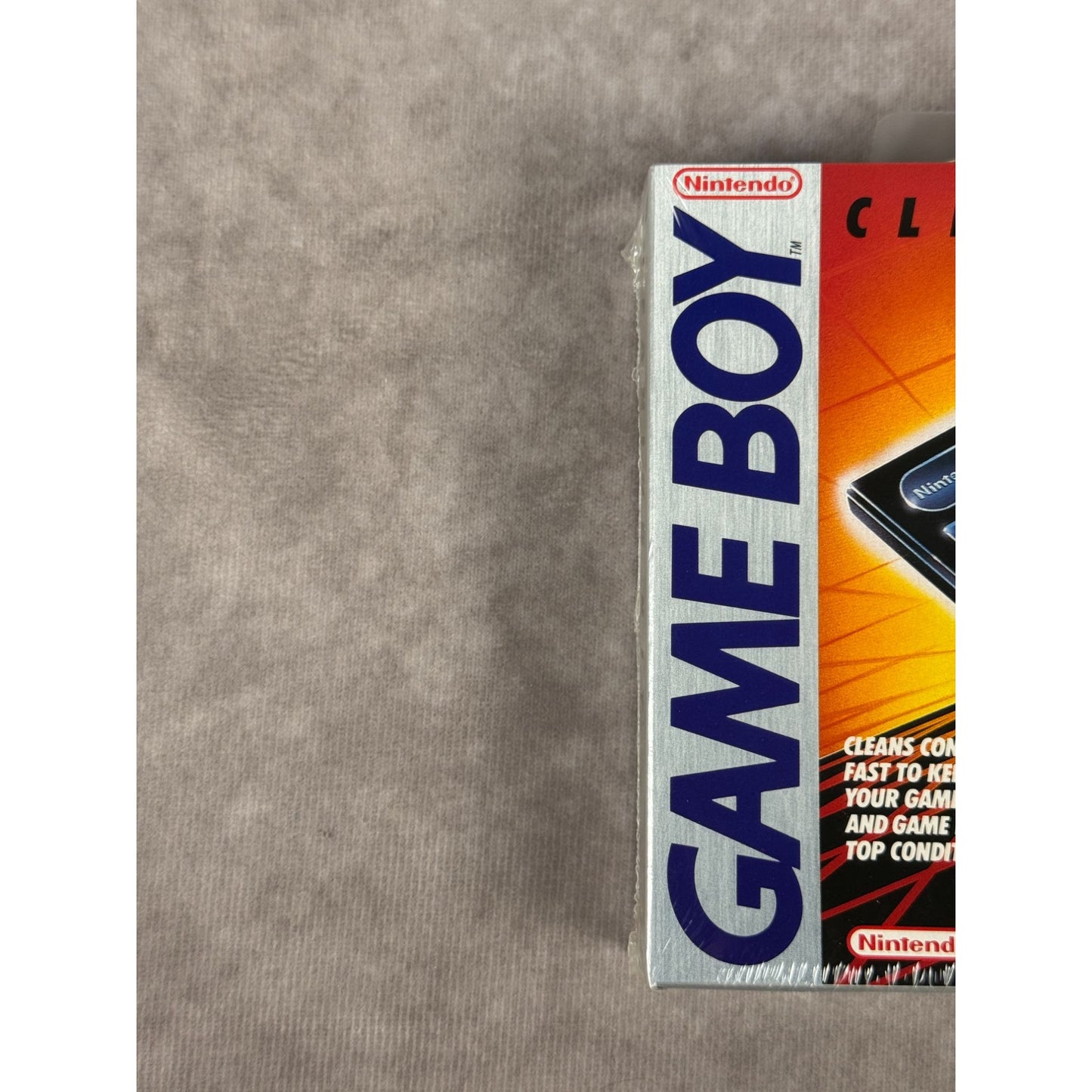 Nintendo Gameboy Cleaning Kit Brand NEW Factory Sealed w/ Hang Tab MINT
