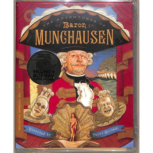 Baron Munchausen (1988) Sealed Criterion Collection Blu-Ray