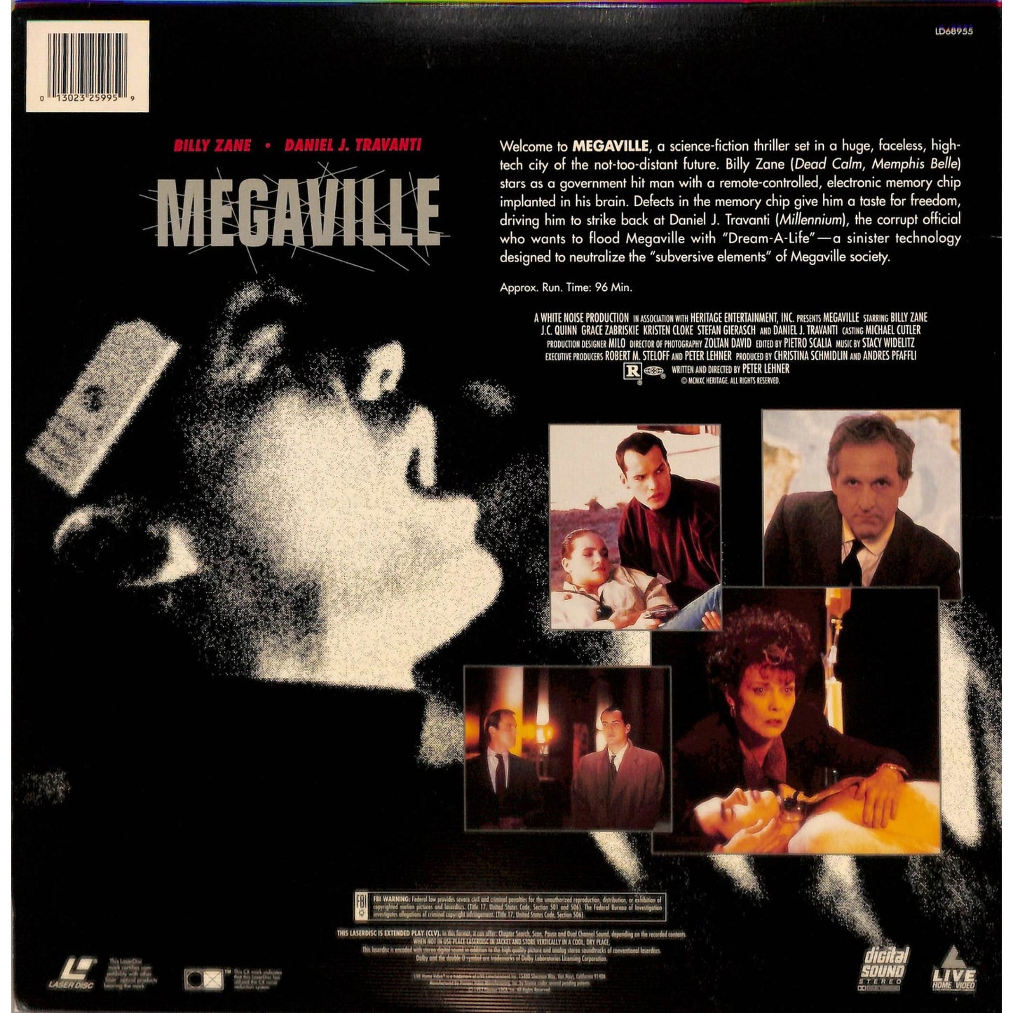 Megaville (1990) Laserdisc