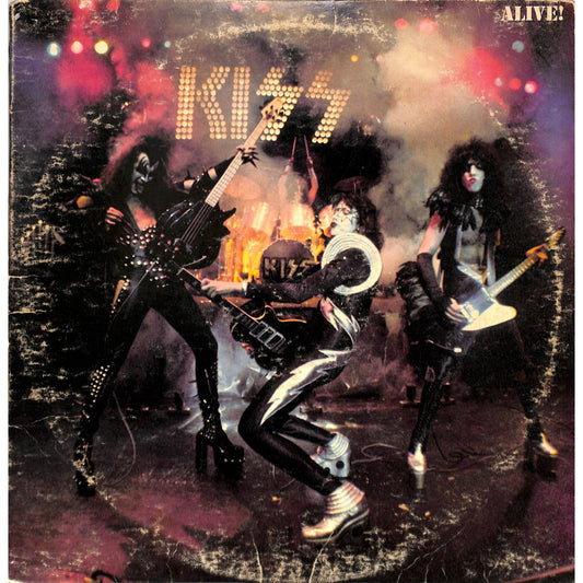 Kiss - Alive! 2LP Vinyl Record NBLP 7020