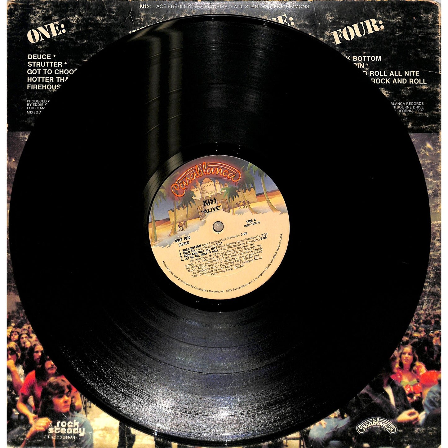 Kiss - Alive! 2LP Vinyl Record NBLP 7020