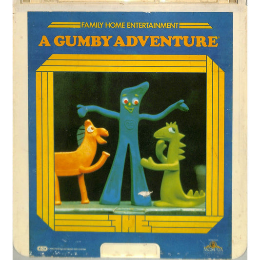 A Gumby Adventure (1992) Vintage CED Videodisc