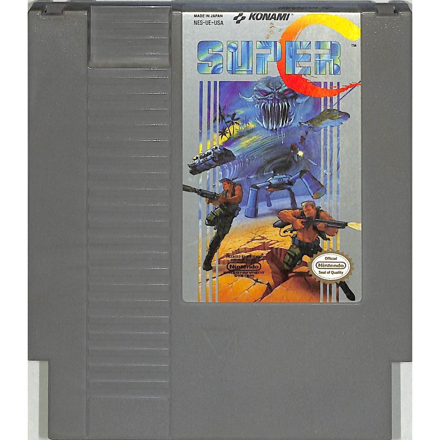 Super C (1990) Nintendo NES Cartridge