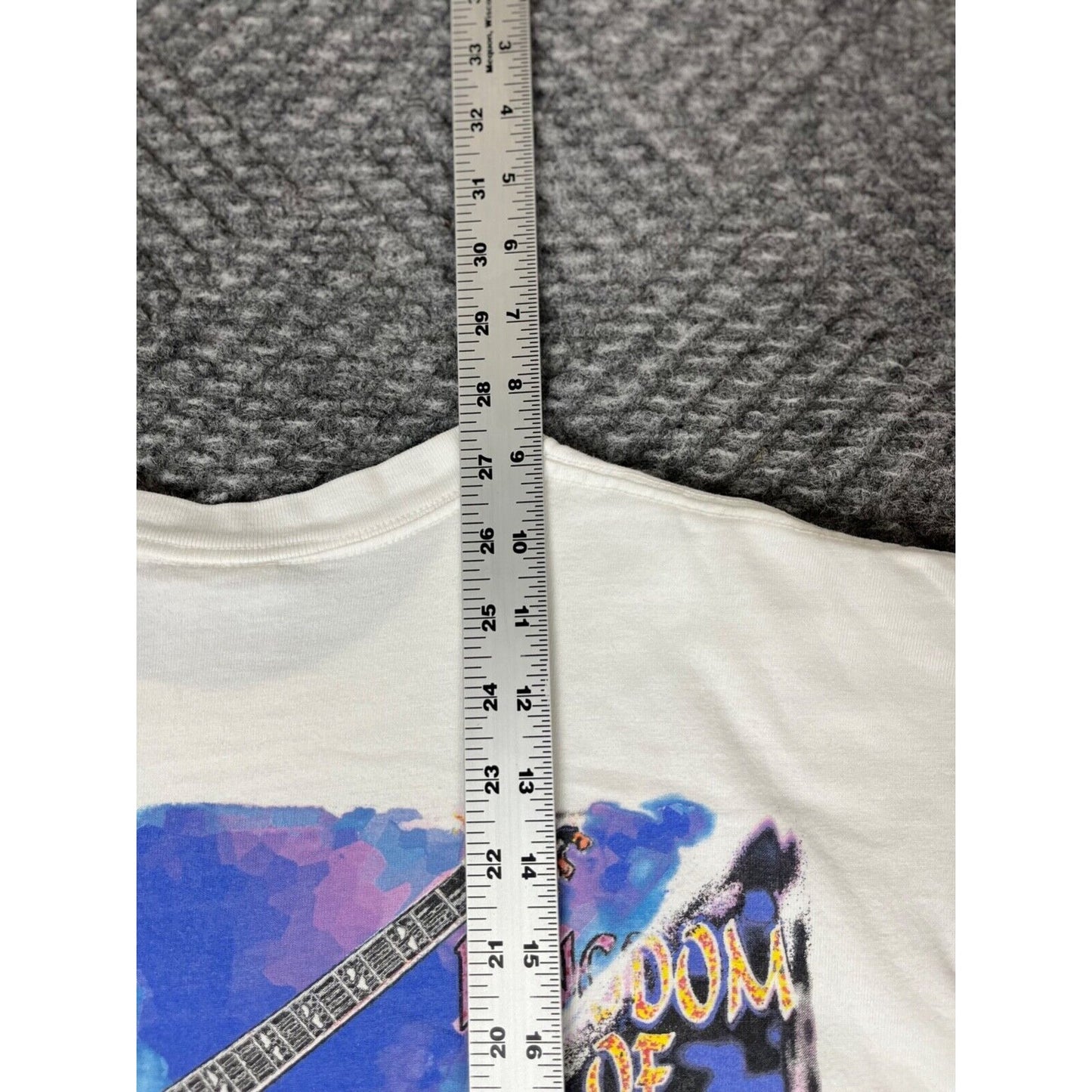 Vintage 90's Hard Rock Cafe T Shirt Adult Large White Orlando Mens