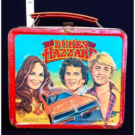 Vintage metal Dukes of Hazzard lunchbox
