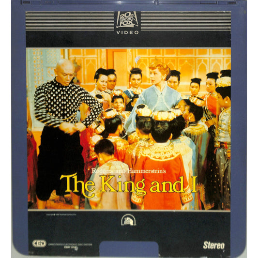 The King and I (1956) Vintage Double CED Videodisc