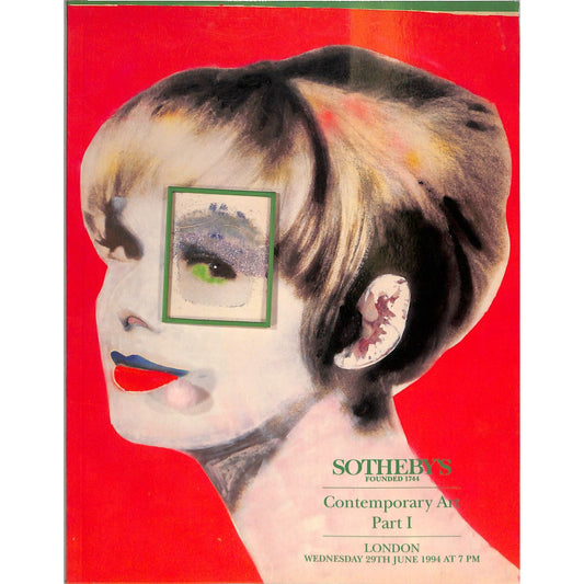 Sotheby's Contemporary Art (Part 1) Auction Catalog