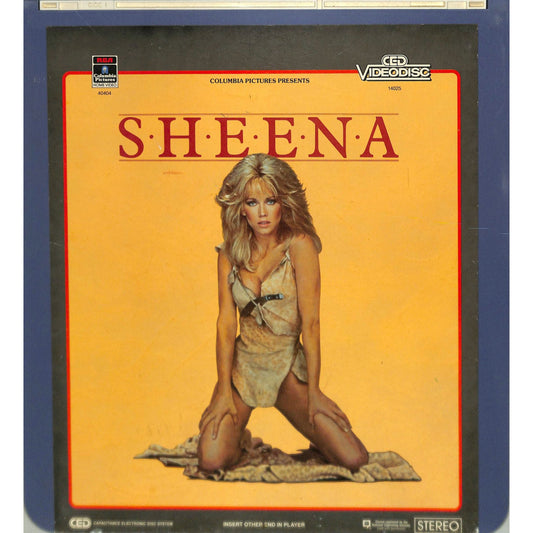 Sheena (1984) Vintage CED Videodisc