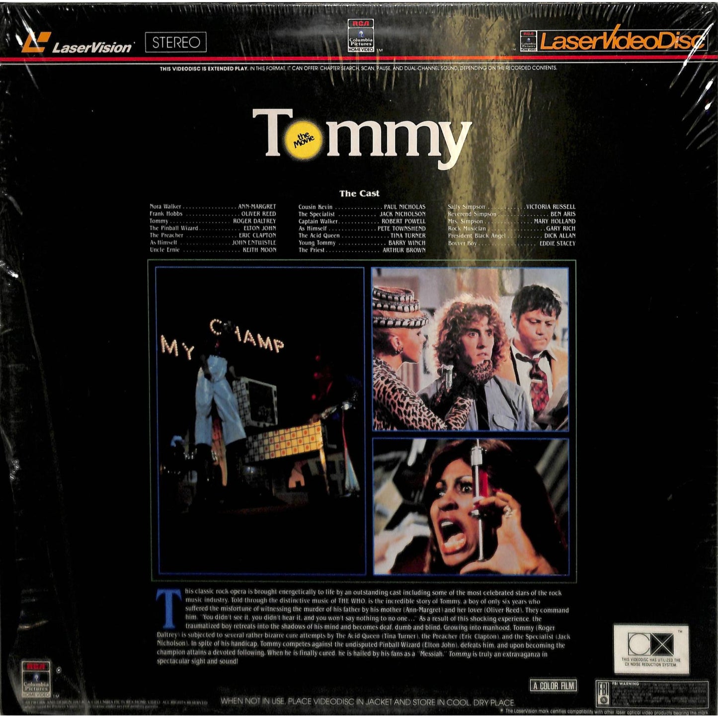 Tommy (1975) Laserdisc