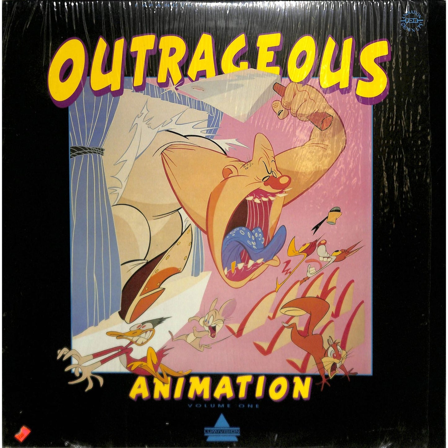 Outrageous Animation (1992) Laserdisc