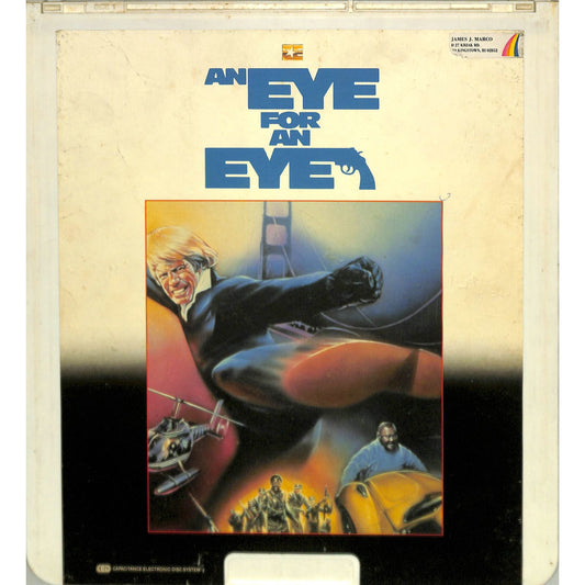 An Eye for an Eye (1981) Vintage CED Videodisc