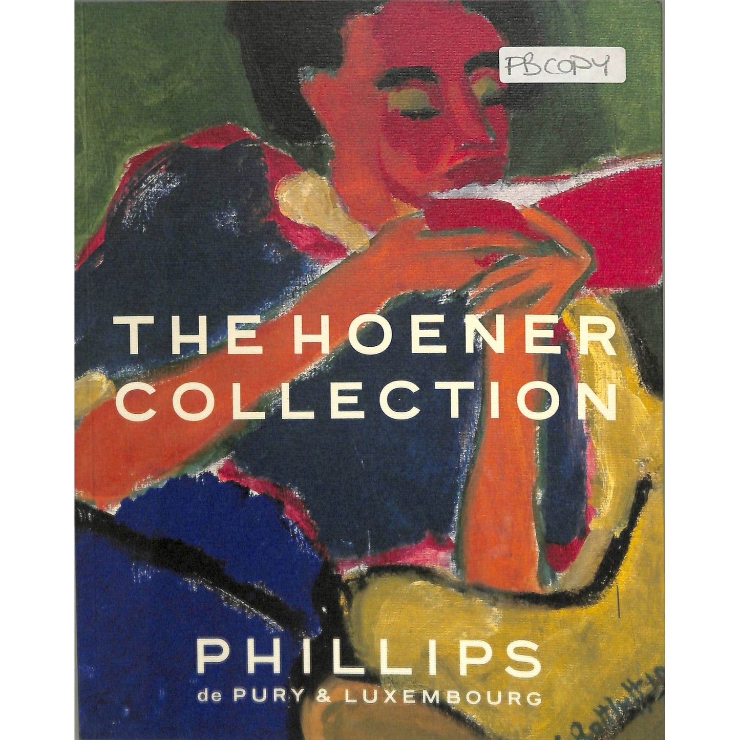 Phillips Hoener Collection Art Auction Catalog November 5, 2001