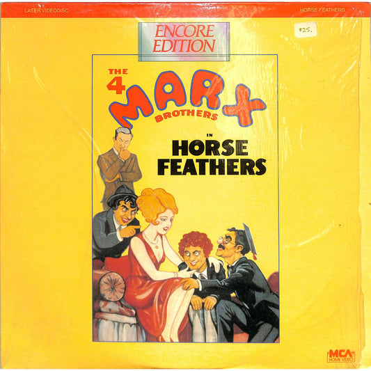 Horse Feathers (1932) Laserdisc Video