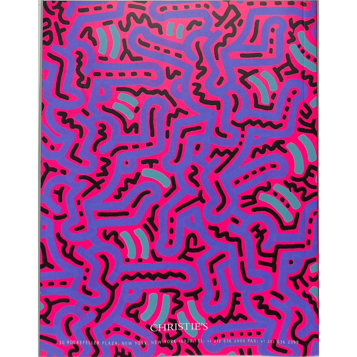 Christie's Contemporary Art Auction Catalog November 16, 2001