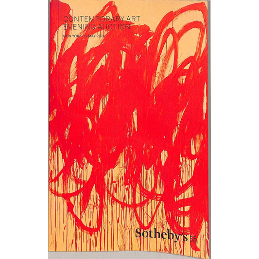 Sotheby's Contemporary Art Auction Catalog May 11, 2016