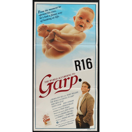 The World According to Garp (1982) Original Australian Daybill Movie Poster