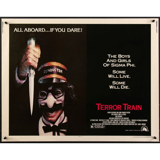 Terror Train (1980) Original Movie Poster 22x28
