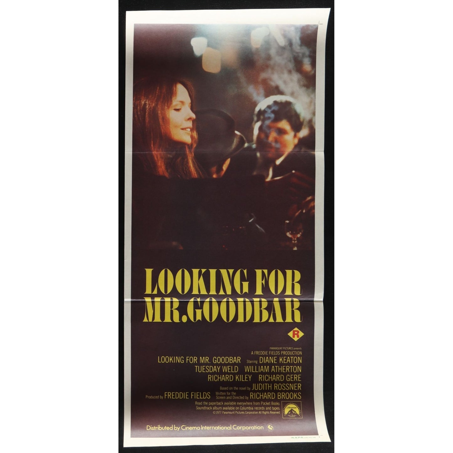 Looking for Mr. Goodbar (1977) Orig. Australian Daybill Movie Poster 13x30