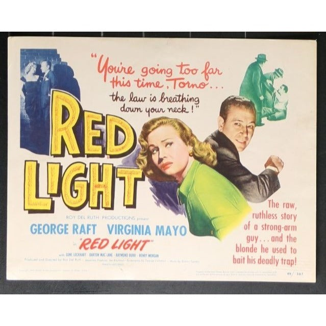 Red Light (1949) Original Lobby Card Movie Poster 11x14