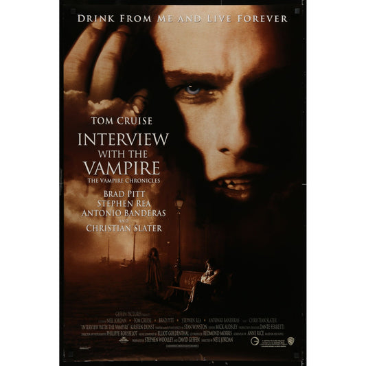 Interview with the Vampire (1994) Original DS Movie Poster Rolled 27x40