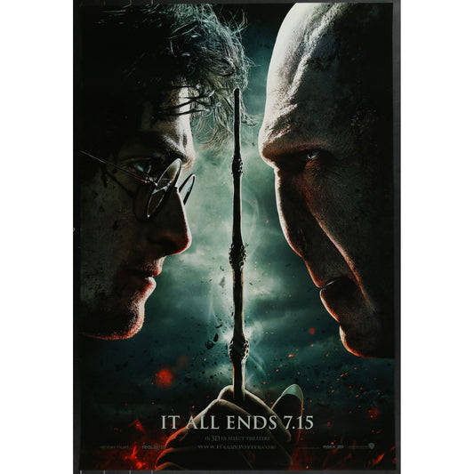 Harry Potter and the Deathly Hallows: Part 2 (2011) Orig DS Movie Poster 27x40