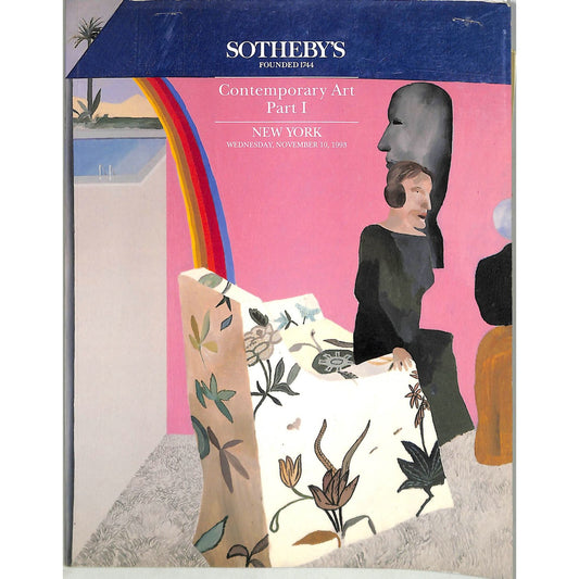 Sotheby's Contemporary Art Part 1 Auction Catalog November 10, 1993