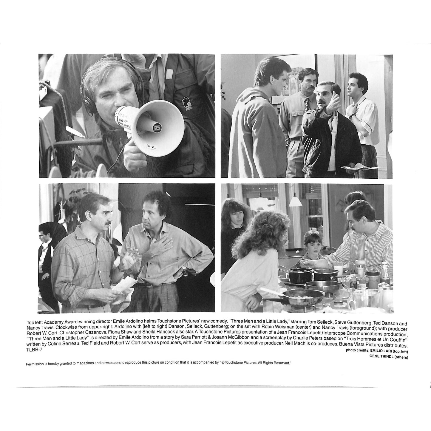 Three Men and A Little Lady (1990) Movie Still #7 8x10