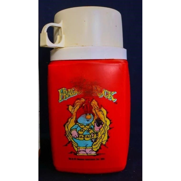 Vintage metal Fraggle Rock lunchbox w/ thermos