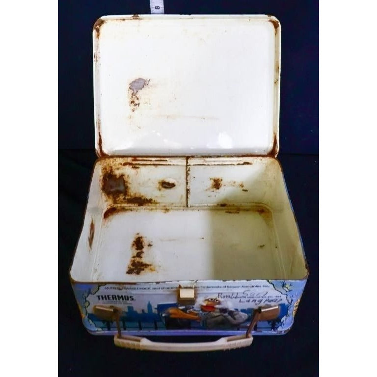 Vintage metal Fraggle Rock lunchbox w/ thermos