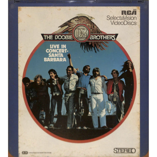 Doobie Brothers-Live Santa Barbara (1982) CED RCA SelectaVision TESTED WORKING