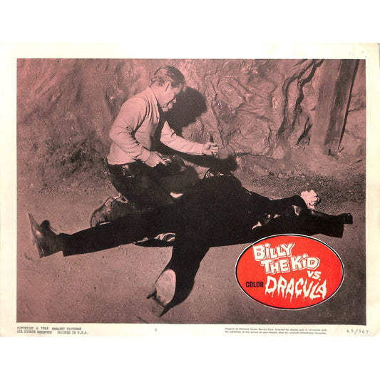 Billy the Kid vs. Dracula (1966) Lobby Card #6 11X14