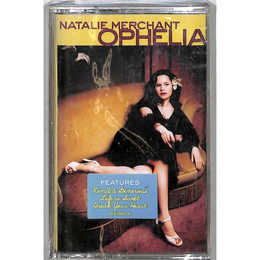 Natalie Merchant - Ophelia (1998) BRAND NEW SEALED Cassette Tape