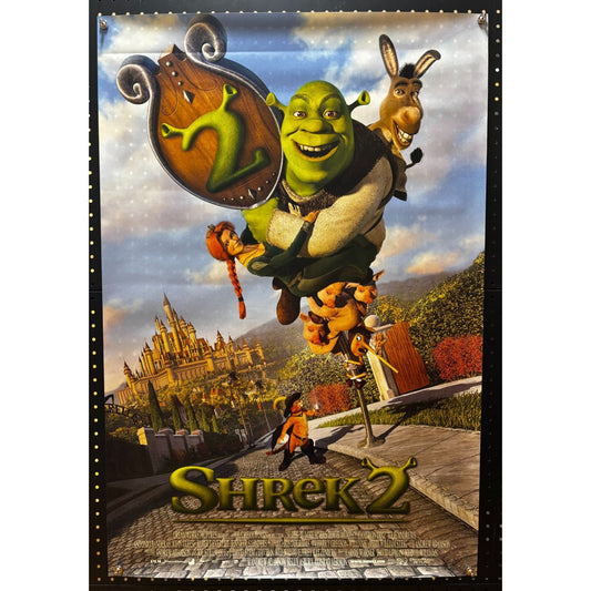 Shrek 2 (2004) Double-Sided, Original Rolled Poster 27x40