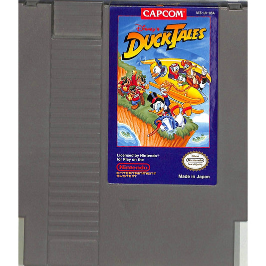 Disney's DuckTales (1989) Nintendo NES Cartridge + Instruction Booklet