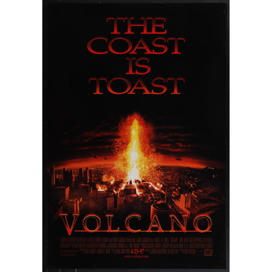 Volcano (1997) Original Movie Poster Rolled 27x40