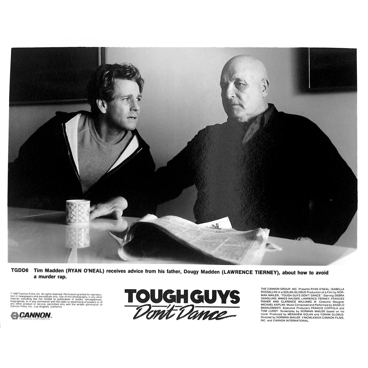 Tough Guys Don't Dance (1987) Movie Still Full Set 8x10
