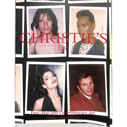 Christie's Post War and Contemporary Art Auction Catalog November 13, 2001