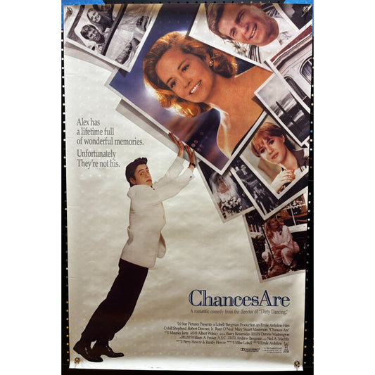 Chances Are (1989) Original Rolled Poster 27x41