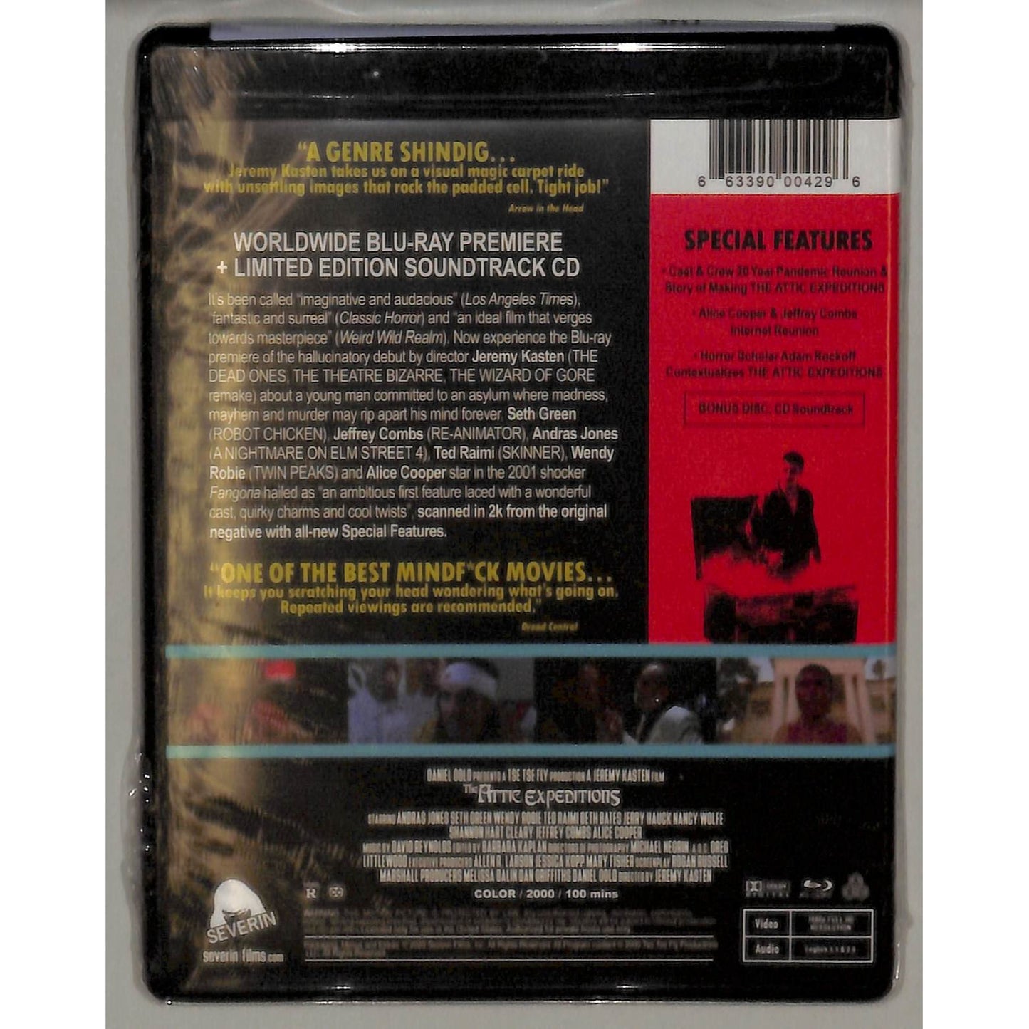 The Attic Expeditions (2001) Blu-ray Brand New Sealed