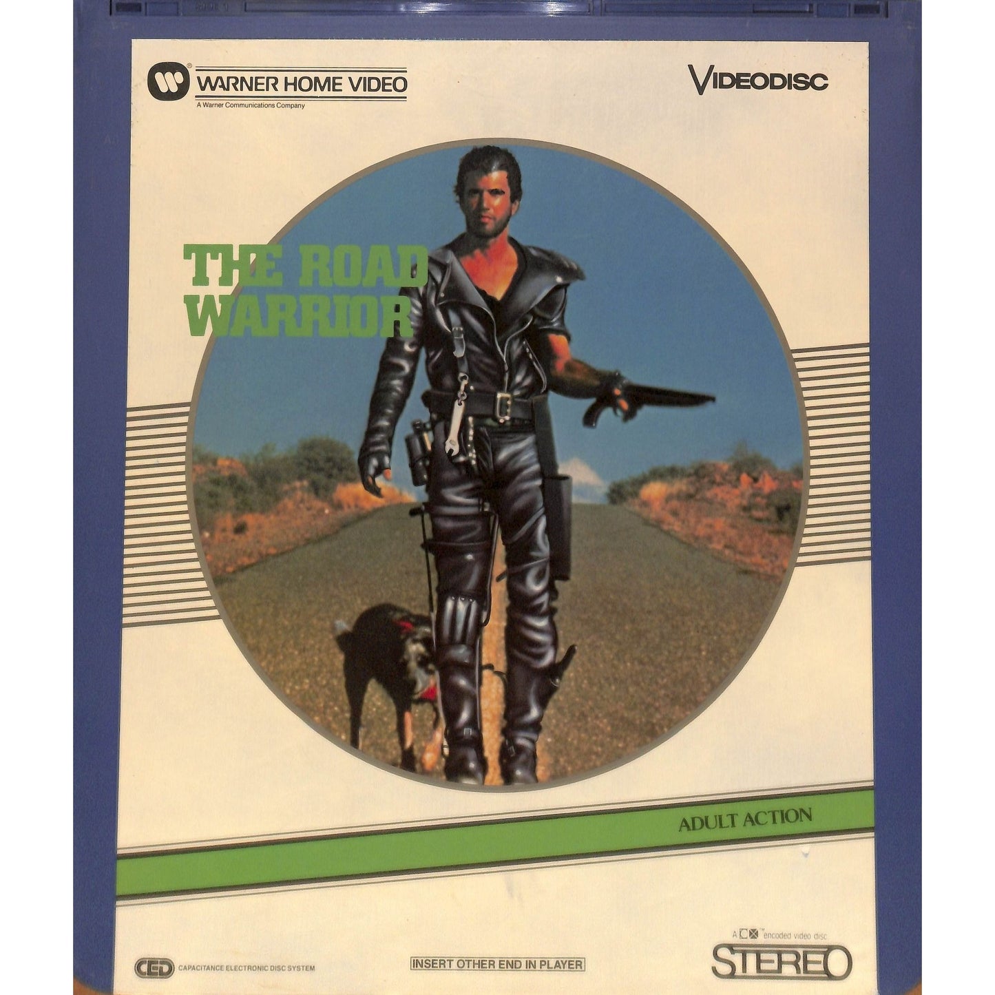 The Road Warrior (1981) Vintage CED RCA SelectaVision Videodisc TESTEDWORKING